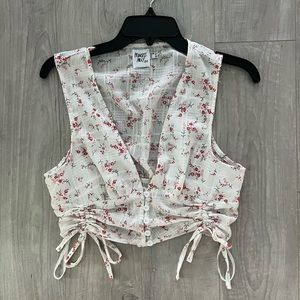 Floral Princess Polly top